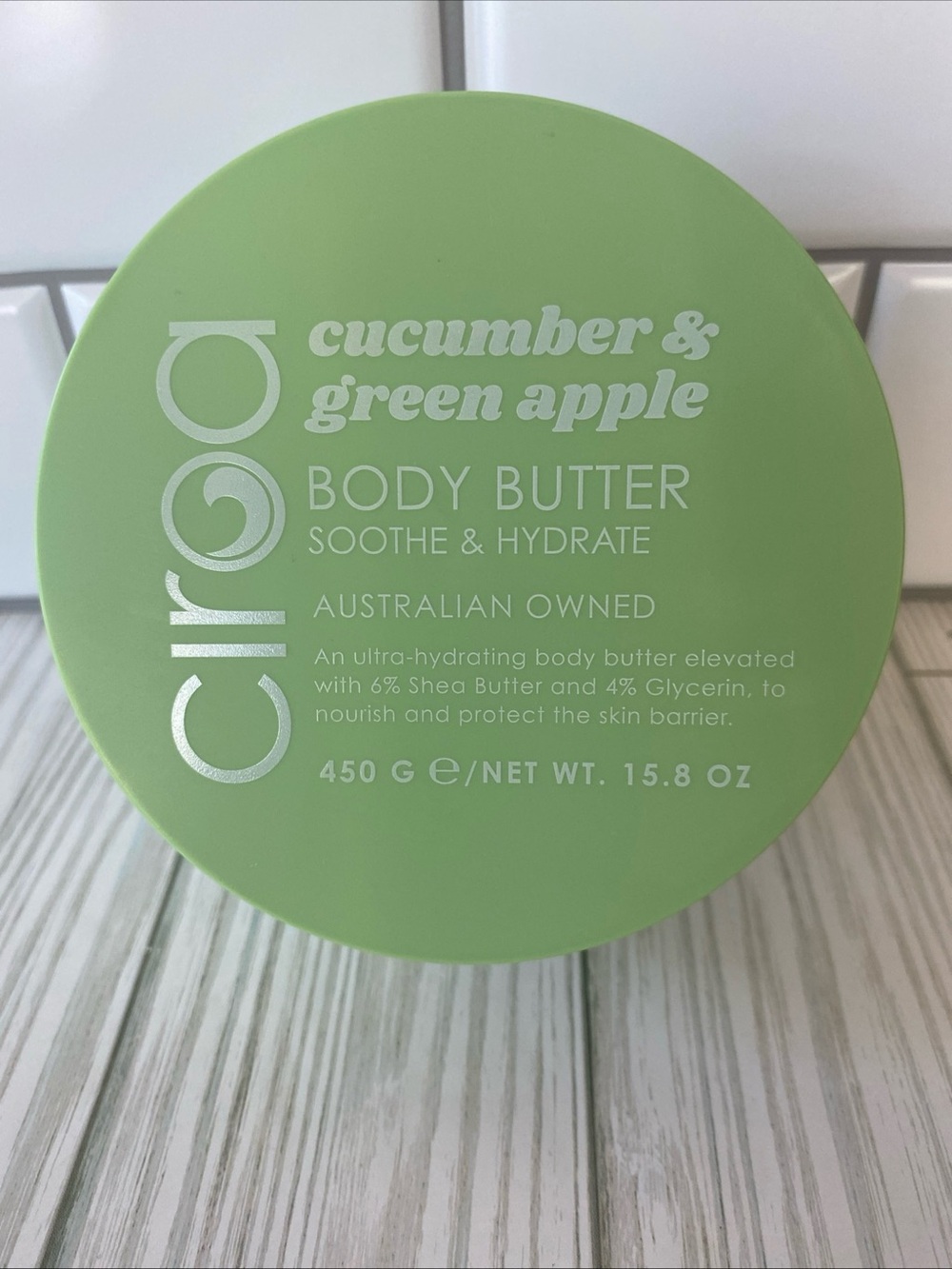 CIROA Body Butter *Cucumber & Green Apple* Vegan Friendly